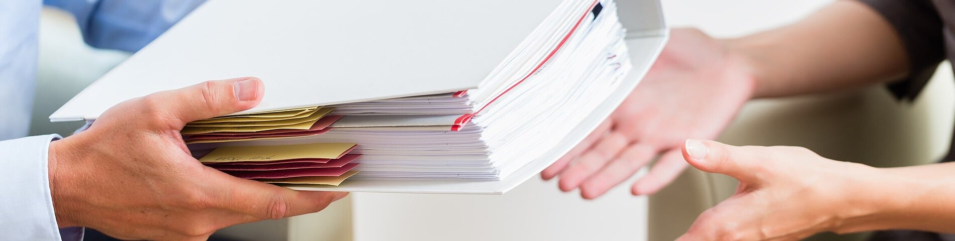 Ordner Übergabe Checkliste Leistungsbeschreibung
